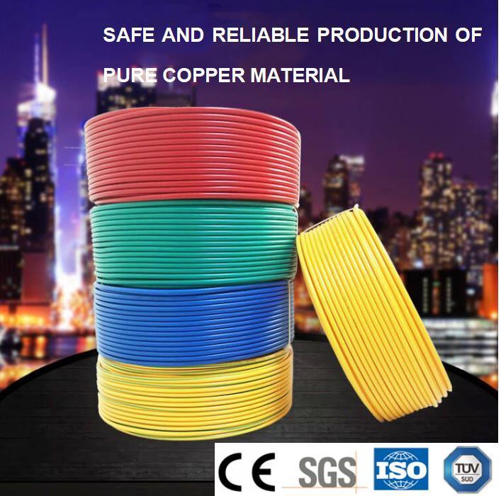 IEC60227 Electrical Rvv Power Cable H05VV-F Wire 2 X 0.75mm2 3 X 0.75mm2 Electrical Cable Wire