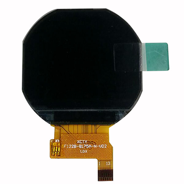 Small Circular LCD Display , Round LCD Module Spi MCU Interface 1.22 Inch