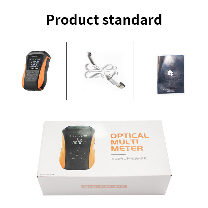 multi function Mini Optical Power Meter , 5 in 1 Opm Power Meter rechargeable battery