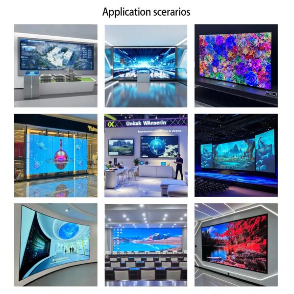 COB LED Display P0.93 1000cd Brightness 3840Hz Refresh Rate