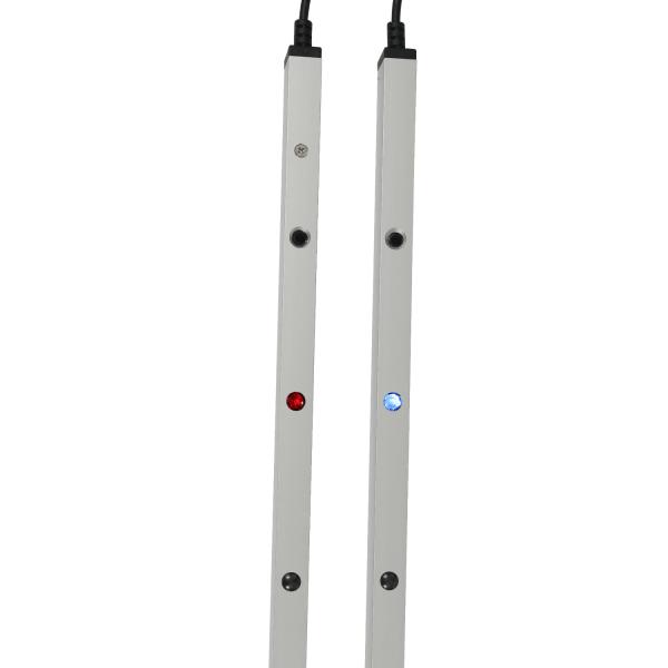 8 Beam 1.5m Blanking Light Curtain Sensor With No/Nc Output And Aluminum Alloy