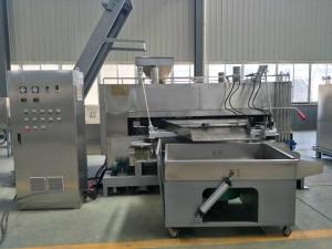 China Automatic Cocoa Bean Cashew Nut Roasting Machine Flat &amp; Rotary Swing Type wholesale
