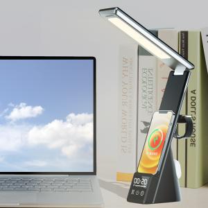 China Multi Function Wireless Charger With Clock Lamp wholesale