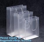 Promotional customized high quality soft loop plastic cloth bag,manufacturer