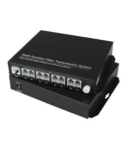 POTS FXO FXS Fiber Optic Mux Cwdm 8 Channel 20 kilometers Transmission