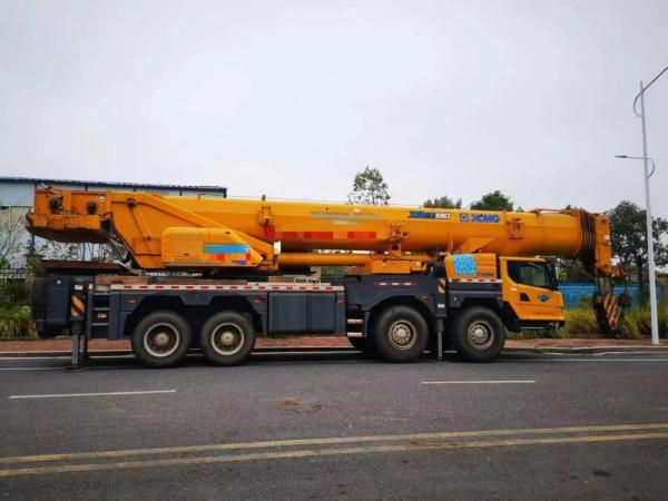 Quality 20 Years of Inflated 85 Tons of Truck Cranes with Maximum Lifting Weight 16t and Folding for sale
