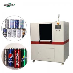 Cylinder And Conical Bottle UV Printer For Aluminum Can Plastic Glass Beer Bottle