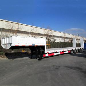 China CIMC 100 Ton Low Bed 50ft Multi Axle Modular Trailer wholesale