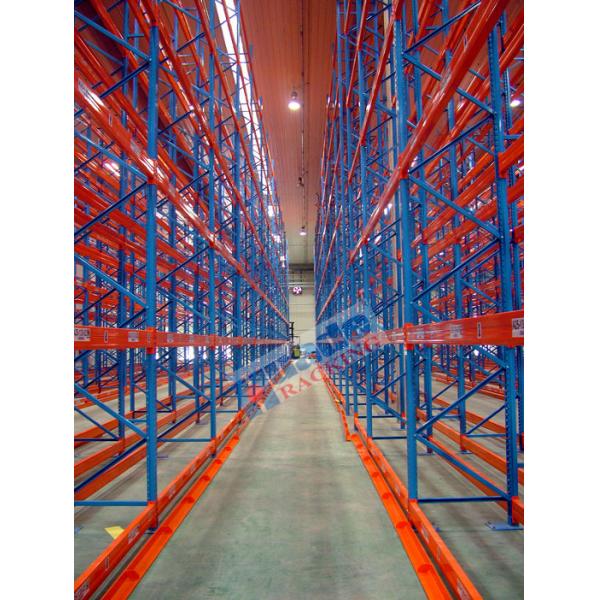 300 mm Length Pallet Rack Shelving Industrial Metal Shelves With Narrow Aisle
