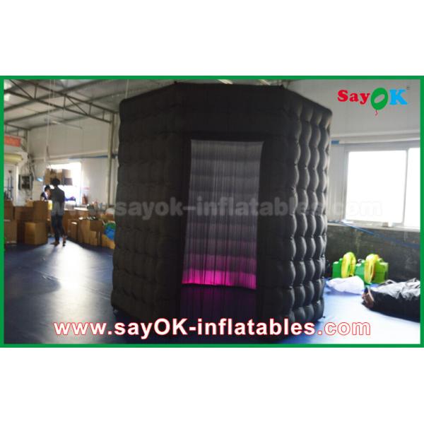 Inflatable Photo Studio Customized Shape PVC Coating Inflatable LED Photo Booth With Charming