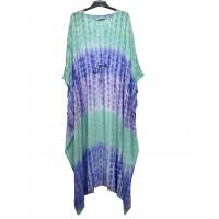 China Long Ladies Plus Size Dresses Loose Style Ladies multi color Oversized Dresses for sale