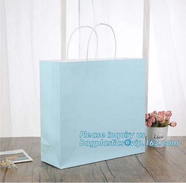 Fashion Custom Printing Luxury Gift Shopping Carrier Paper Bag With Your Own Logo Print,strong twisted handle black leat