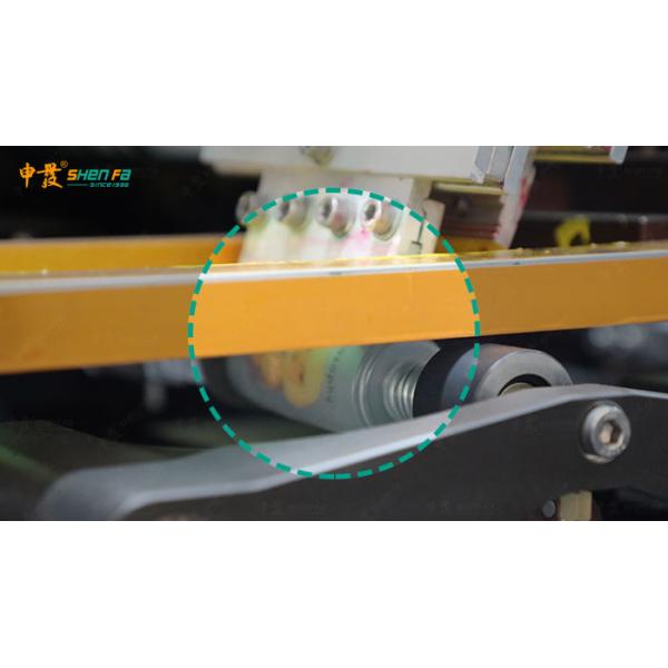 Automatic One To Six Colors Silk Screen Printing Machine For Glass Plastic Bottles