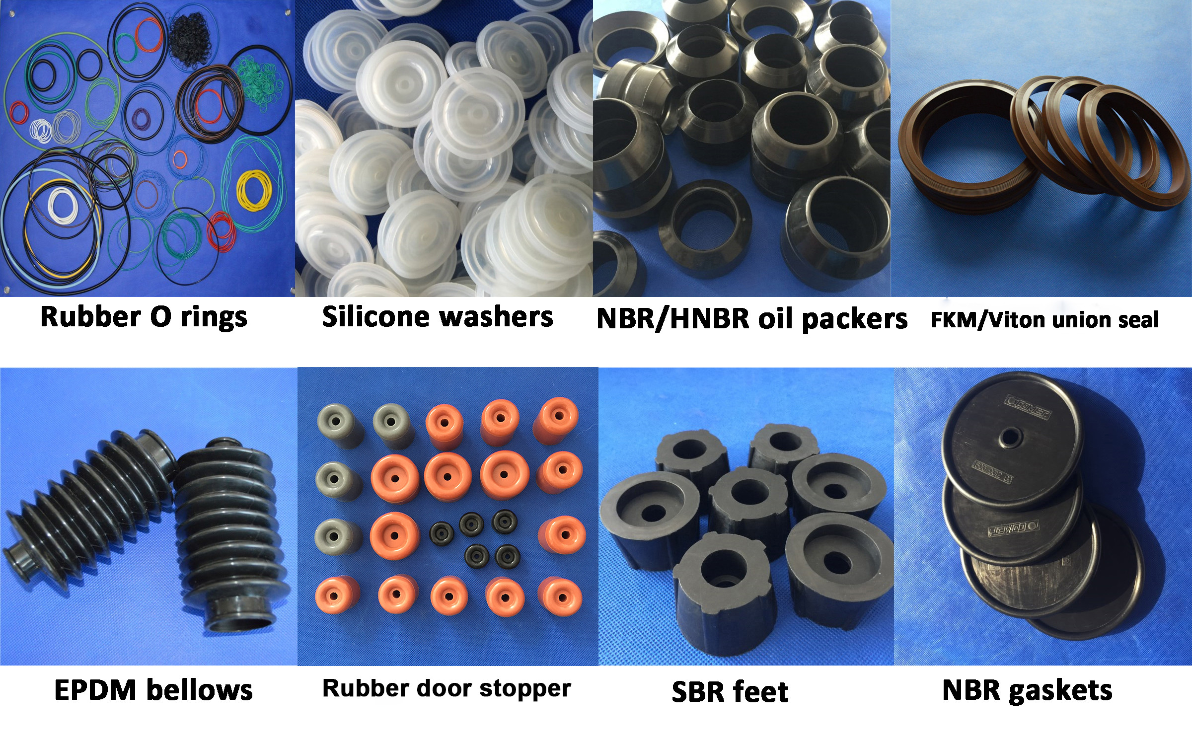 AS568-226 Colored Buna 90 Shore A Small Rubber O Rings For Seal Block Top Kits