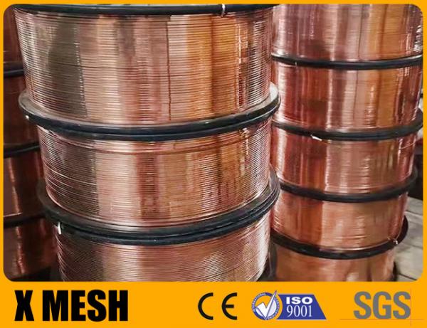 Quality Flat Type Coated Copper Galvanized Stitching Wire For Corrugated Box Coil for sale
