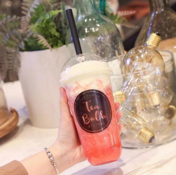 Quality Pp Smoothie Personalized Plastic Cups With Lids , Personalized Disposable Cups for sale