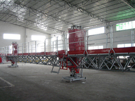 30m Aerial Sailboat Mast Climbing Systems Building Maintenance