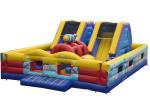 Small Rocket Inflatable Fun Obstacle Course , Entertainment Obstacle Course