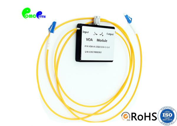 Fiber Optic Attenuator Customized LC UPC - LC UPC VOA In Line Variable