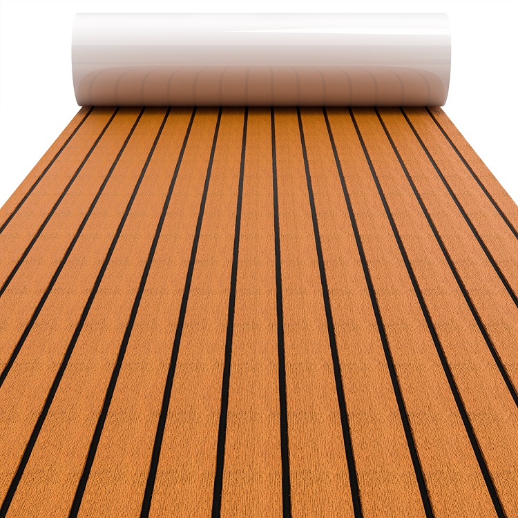 s T G Installation Type Decking Boat Deck Mat with Brushed EVA Foam and Easy Installation