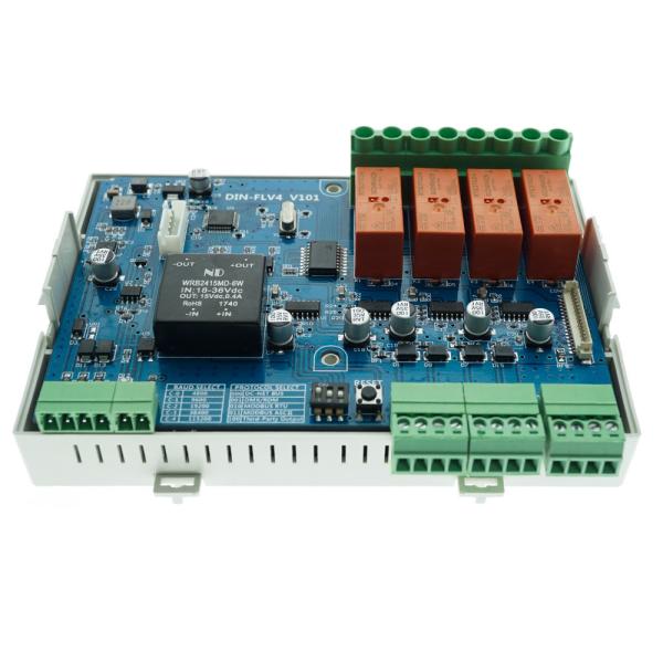 Quality 220V AC Smart Lighting Control Module System 4 Channels 0-10V Dimmer Controller for sale