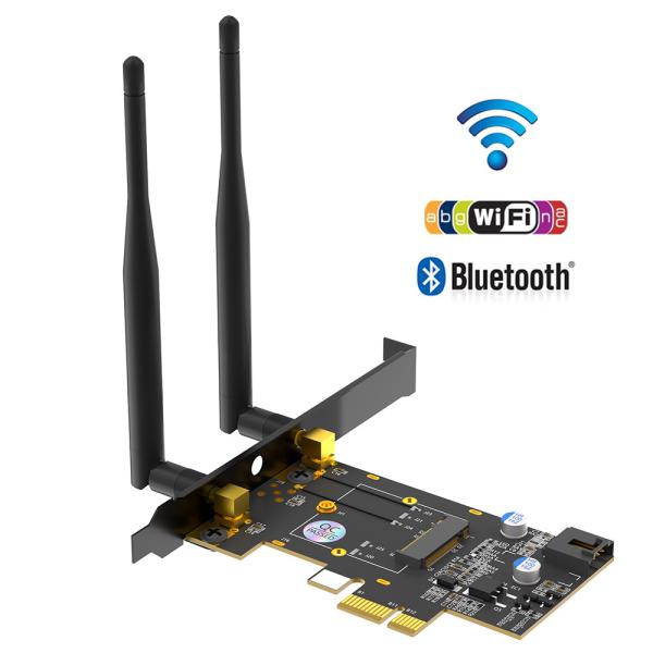 Quality M.2 Key A to PCIe X1 Adpater The Perfect Solution for Faster WiFi Speeds for sale
