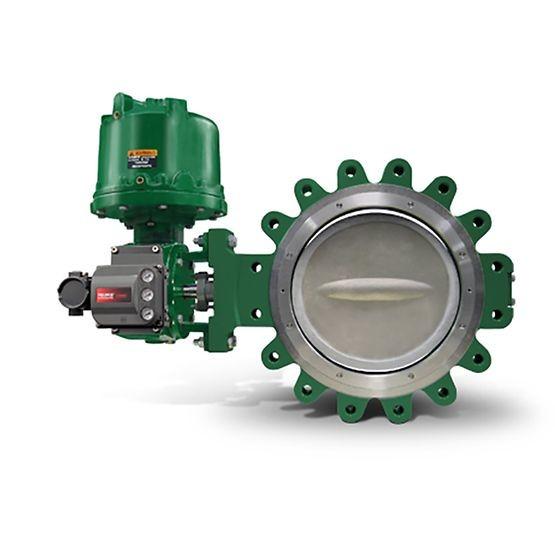 Quality High Performance Butterfly Valve MSS SP-61 Class IV FCI 70-2 Flow Ring Fisher 8532 for sale