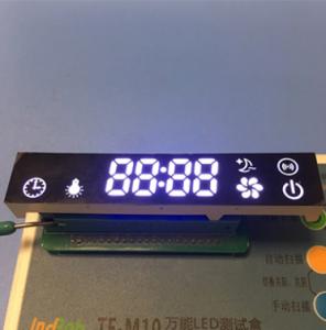 China Low cost ultra white 7 segment led display module for kitchen hood /range hood wholesale