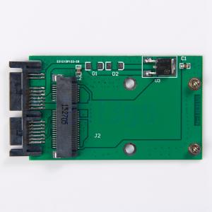 China Mini PCIe PCI-e MSATA SSD Micro adaptateur SATA PCBA HG OEM Service FR4 Material wholesale