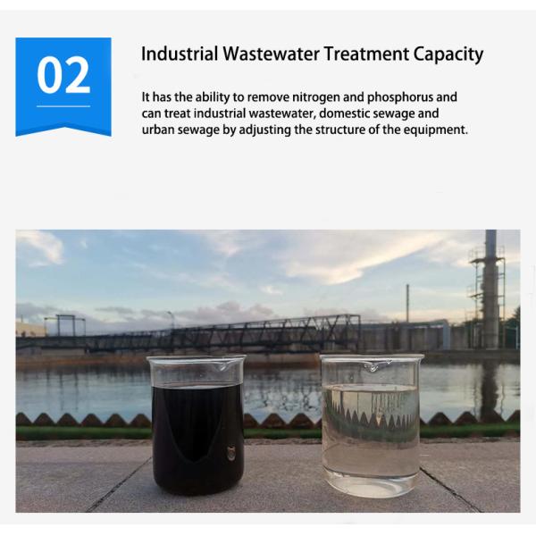 Capacity Of 50m3-1000m3/Day Water Recycling Plant With Customized Integrated Compact STP MBBR MBR Sewage Treatment