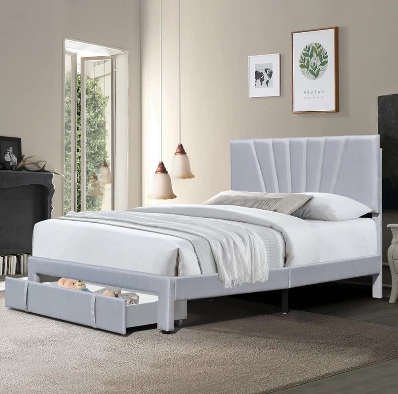 Upholstered Bed Frame Is A Space Saving Bed That Can Store Things You Don't Use
