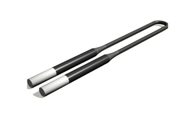Quality High Density Mosi2 Heating Elements , 1800 °C U Shaped Heating Element for sale