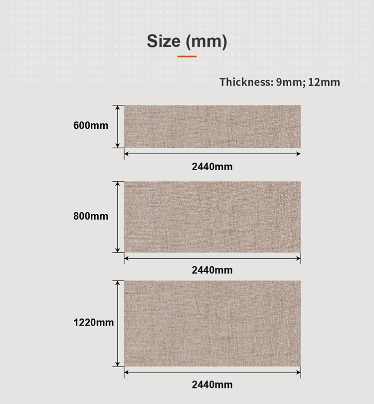 Stylish Fabric Wrapped PET Decorative Acoustic Panels For Child Hospital Wall