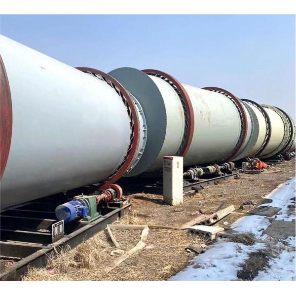 90kw Sludge Fertilizer Dryer Machine Drum Rotary Roller Drying