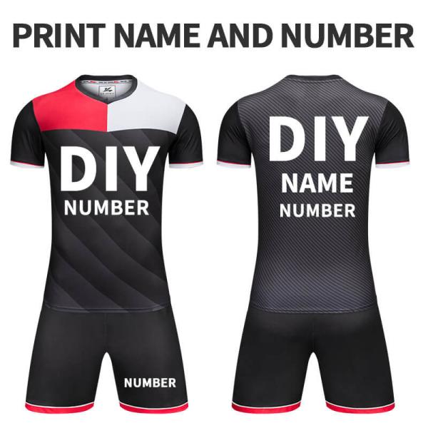 Quality Cool Football Team Jersey Long Lasting Bright Color Machine Washable Spandex for sale