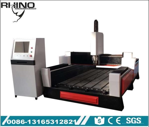 Quality Rotary Attachment 4 Axis CNC Router Machine For Marble / Granite / Glass for sale