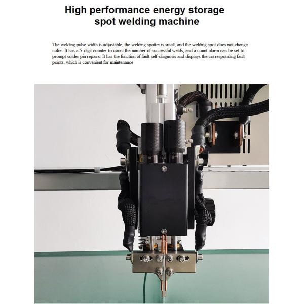 Cylindrical Battery Pack Making Equipment Manual Spot Welding Machine For 18650 Lithium Battery 0.03-0.3mm Nickel Strip