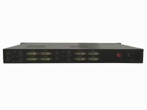 China 4 channels DVI fiber extender over single core optic cable with CWDM Mux and Demux solution wholesale