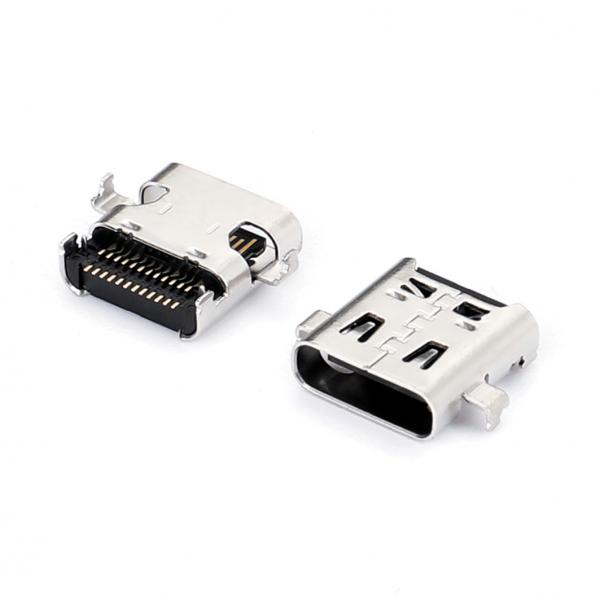 ODM LCP USB Type C Connectors PCB Mount SMT Receptacle