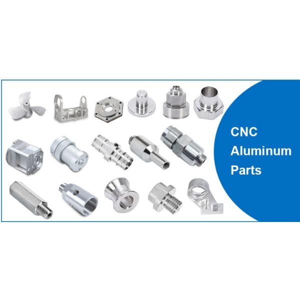 Aluminum 5 Axis CNC Machining Parts Custom Processing ISO9001 Certificates