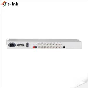 8E1 HDMI Fiber Extender 1 Channel PCM business phone Fiber Multiplexer