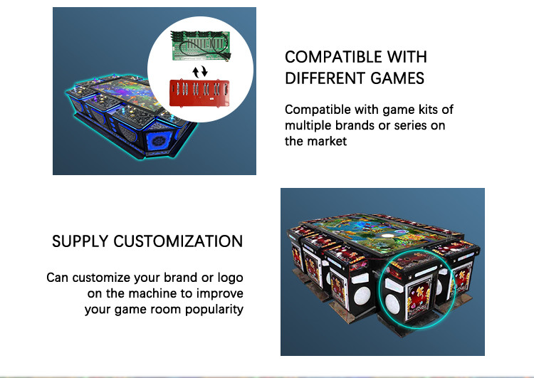Stable Hardware And Software Video Fish Game Machine Table Cabinet 220v