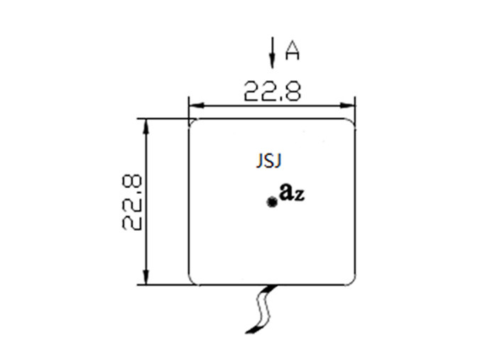 Magnetic Suction Linear Accelerometer Sensor Uniaxial Module Vibration Performance