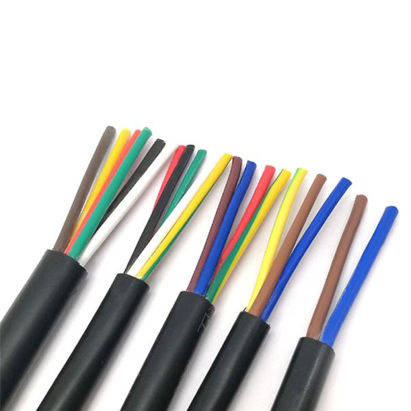 5G X 0.5mm2 Oil Acid Resistant Cable , H05VVF Overhead Electric PVC Insulated Wire Cable