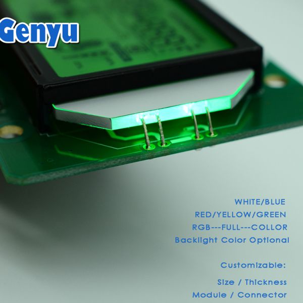 Monochrome HTN 7 Segment Display with 6 O' Clock Viewing Angle Customized Size Inverter LCD Screens from LCD