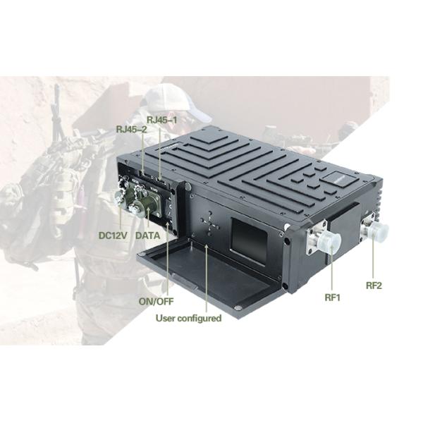 Bi Directional IP Transceiver H.264 UAV Data Link For Robot And Low Delay