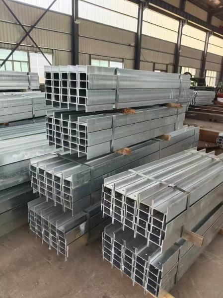 Quality Steel Galvanised Sleeper Posts Customizable Length 900mm-12000mm for sale