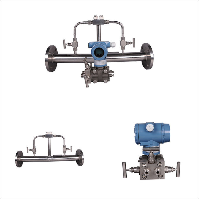 4 - 20 mA Balanced Flow Meter Intelligent Wedge Flowmeter For Nitric Acid