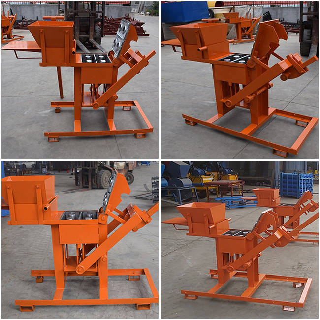 KL2-40 Hand Make Manual Moudling Concrete Block Making Machine