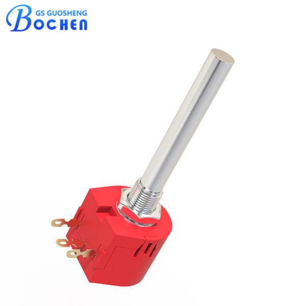 Quality TW1252ka Potentiometer 250k Long Shaft Potentiometer Panel Mount For Nominal Resistance Range 5Ω-22KΩ for sale